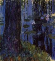Monet, Claude Oscar - Weeping Willow and Water-Lily Pond